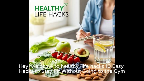 10 easy hacks to stay fit without gym 😱👌