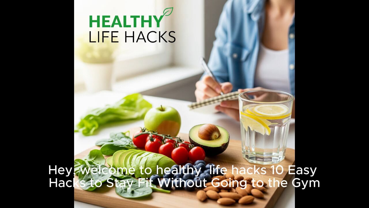 10 easy hacks to stay fit without gym 😱👌