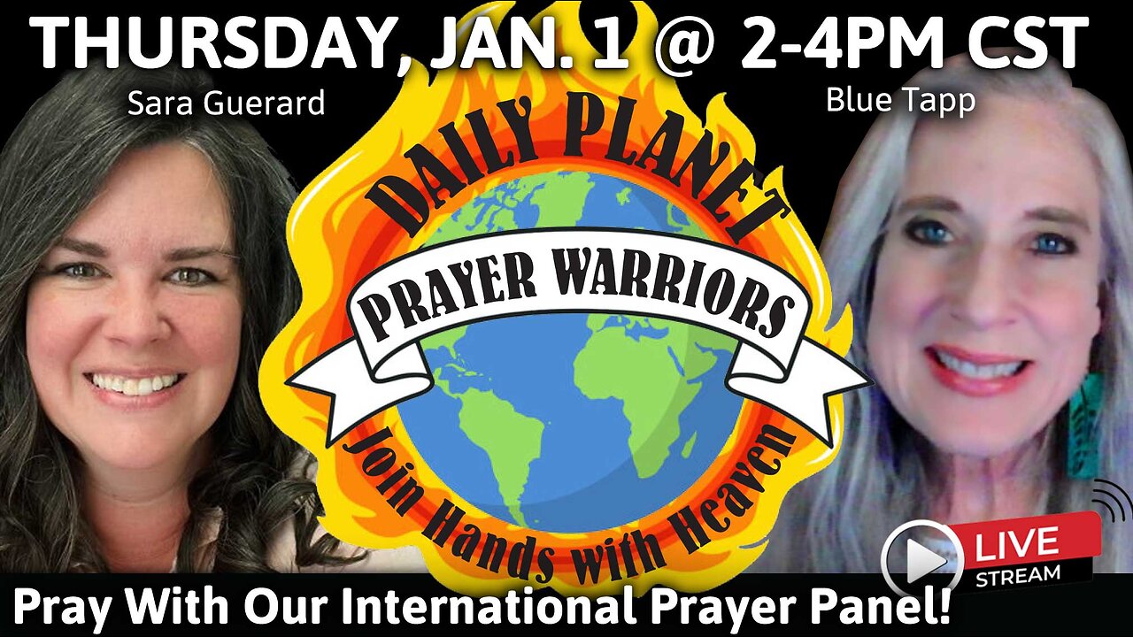 LIVE International Prayer Panel NEW YEAR SPECIAL!!!