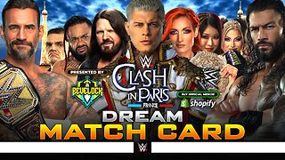 WWE Clash in Paris 2026 - Dream Match Card
