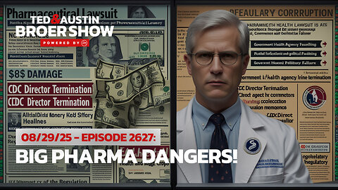 08/29/25 Ozempic $2 Billion Lawsuit While CDC Director Gets Terminated!