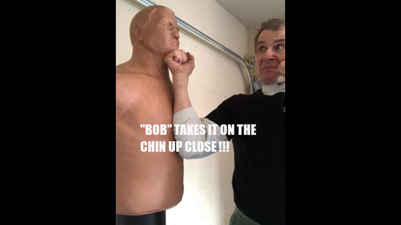 "BOB" TAKES ON THE CHIN UP CLOSE BY JKD SIFU MIKE GOLDBERG