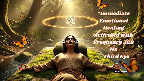 “Immediate Emotional Healing 🌿 Third Eye Activated with 528Hz Frequency”