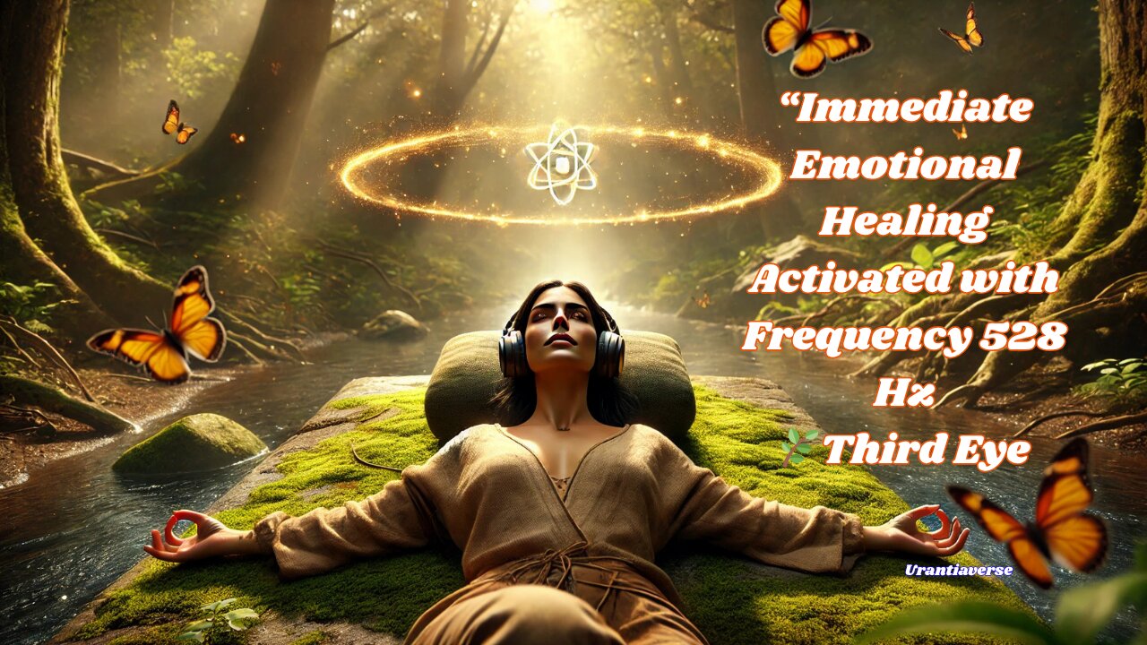 “Immediate Emotional Healing 🌿 Third Eye Activated with 528Hz Frequency”