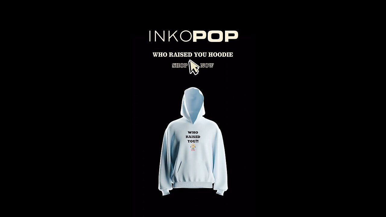 WHO RAISED YOU?! HOODIE