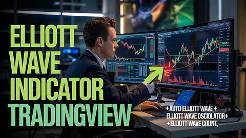 Elliott Wave Indicator Tradingview | Elliott Impulse & Correction Wave | Auto+Oscillator+Count Wave