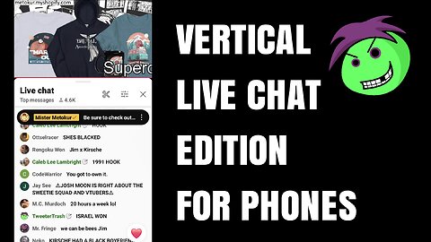 Mister Metokur - Get To Know A Vtuber: Kirsche - VERTICAL CHAT EDITION FOR PHONES