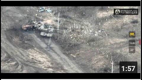 "Abrams Tank Destroyed on Ukrainian Frontline"