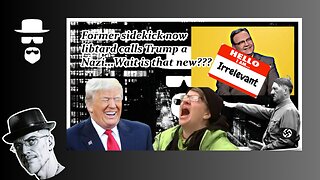 CONAN SIDEKICK "TRUMP'S A NAZI!!!" HOLLYWOKE CRIES AGAIN...