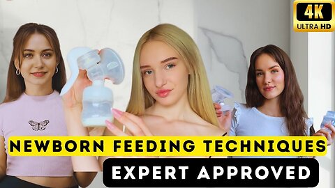 [4K] Gentle Newborn Feeding Techniques – Expert Approved