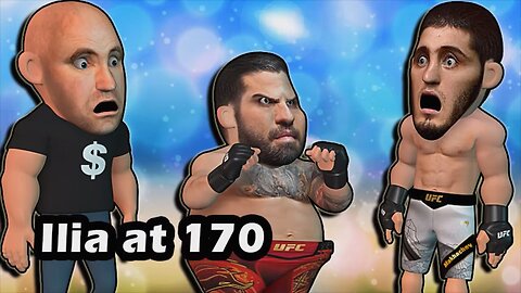 Topuria chasing Makhachev to 170