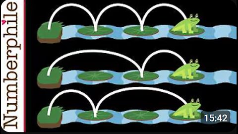 🐸 The Fascinating Frog Problem | Math, Lilypads & Logic! 💡🌿 | Numberphile