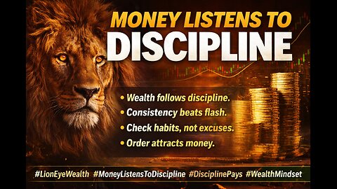 Money listens to discipline