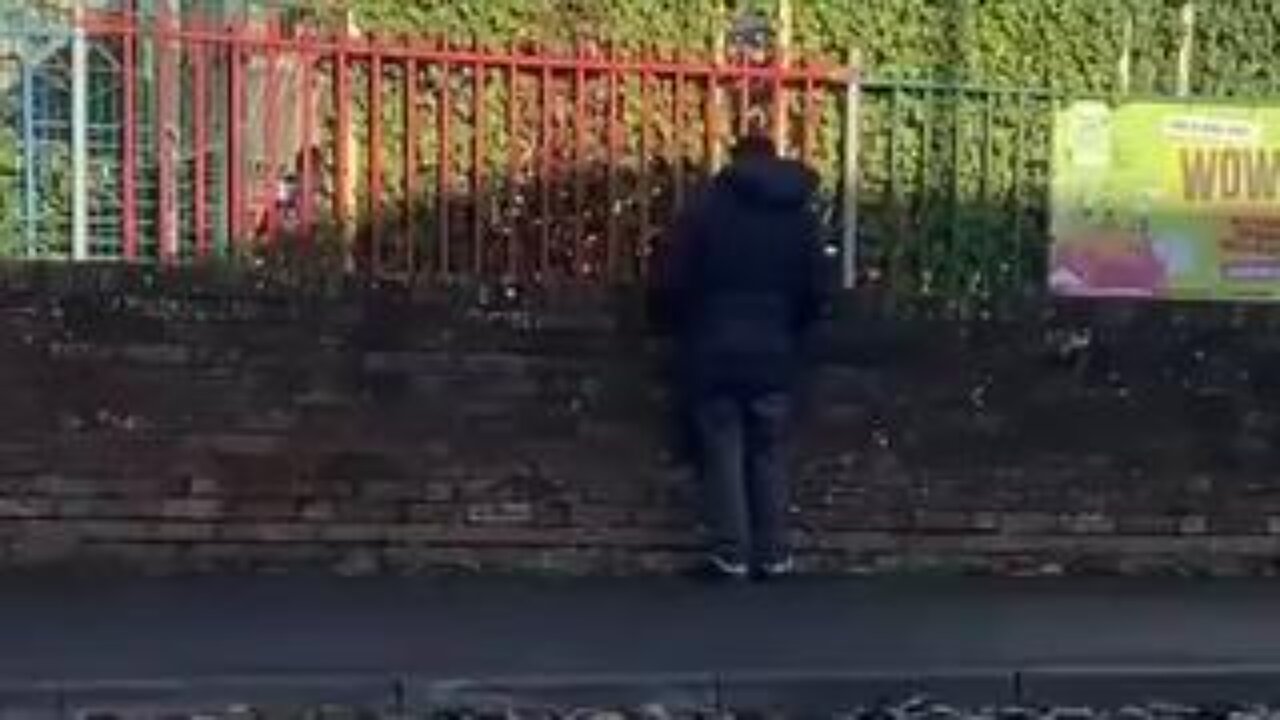 Who Is This Man Looking in School Playgrounds in Southampton?