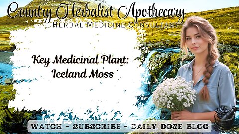 Key Medicinal Plant: Iceland Moss