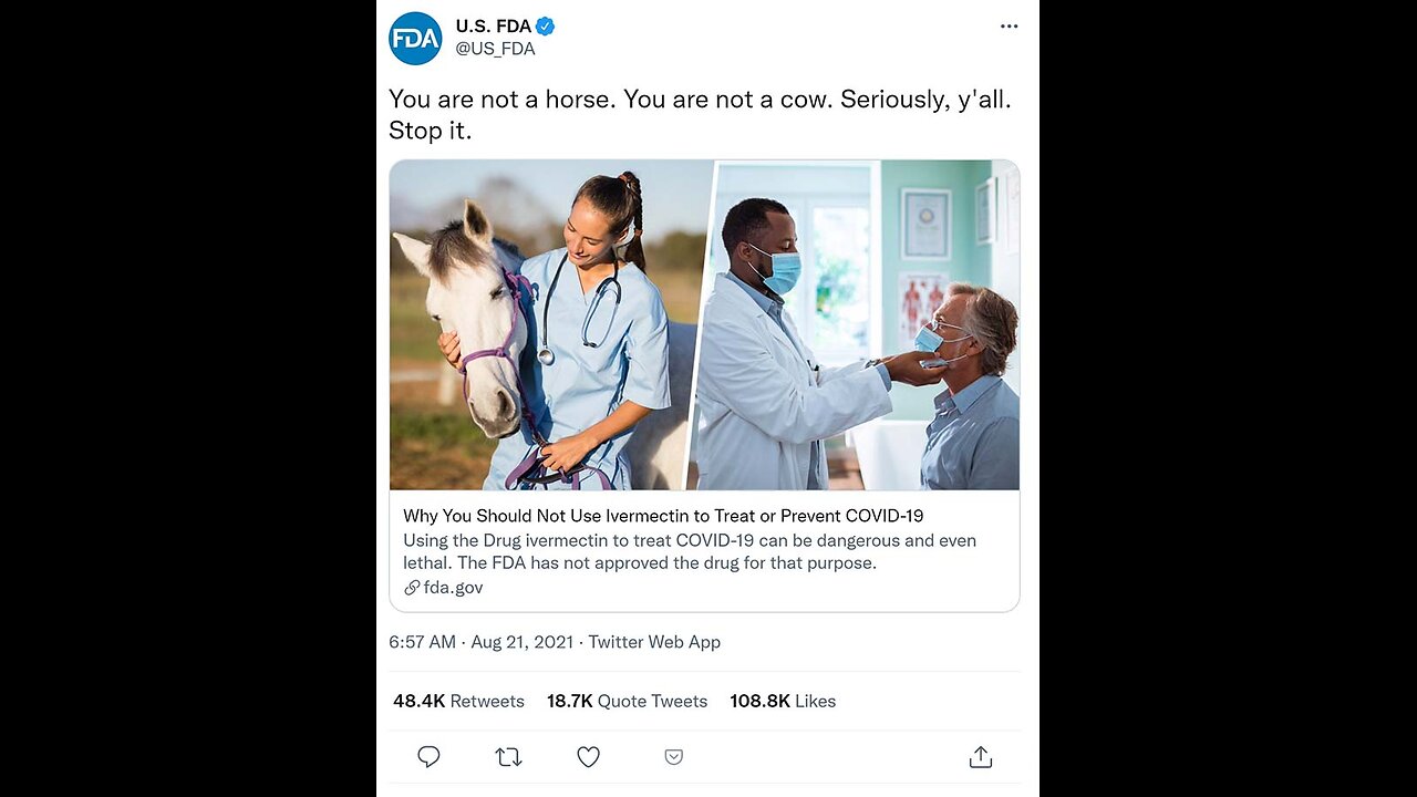 IVERMECTIN 🐴 and SKIN CANCER ⚕️