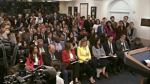 White House press press secretary refused to take questions - April 16, 2025
