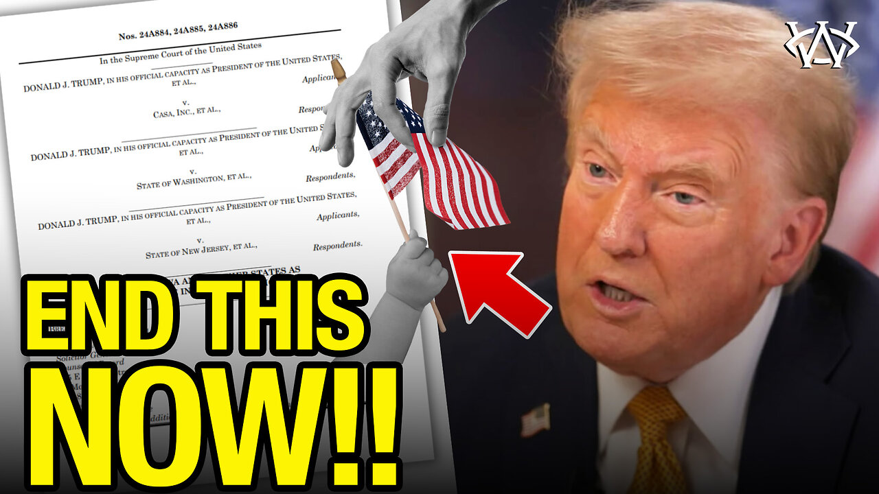20 States Ask SCOTUS to STOP Birthright Citizenship!