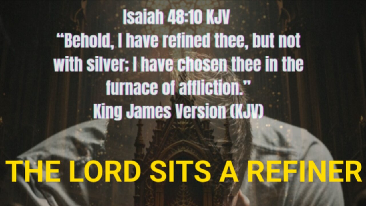 Isaiah 48:10“Behold, I have refined thee, ... I have chosen thee in the furnace of affliction.” #new