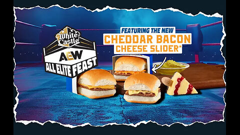 AEW’s $65 White Castle Meal is PATHETIC – Frozen Burgers! #shorts