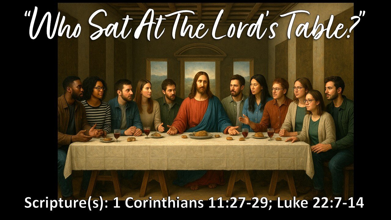Who Sat at the Lord's Table?