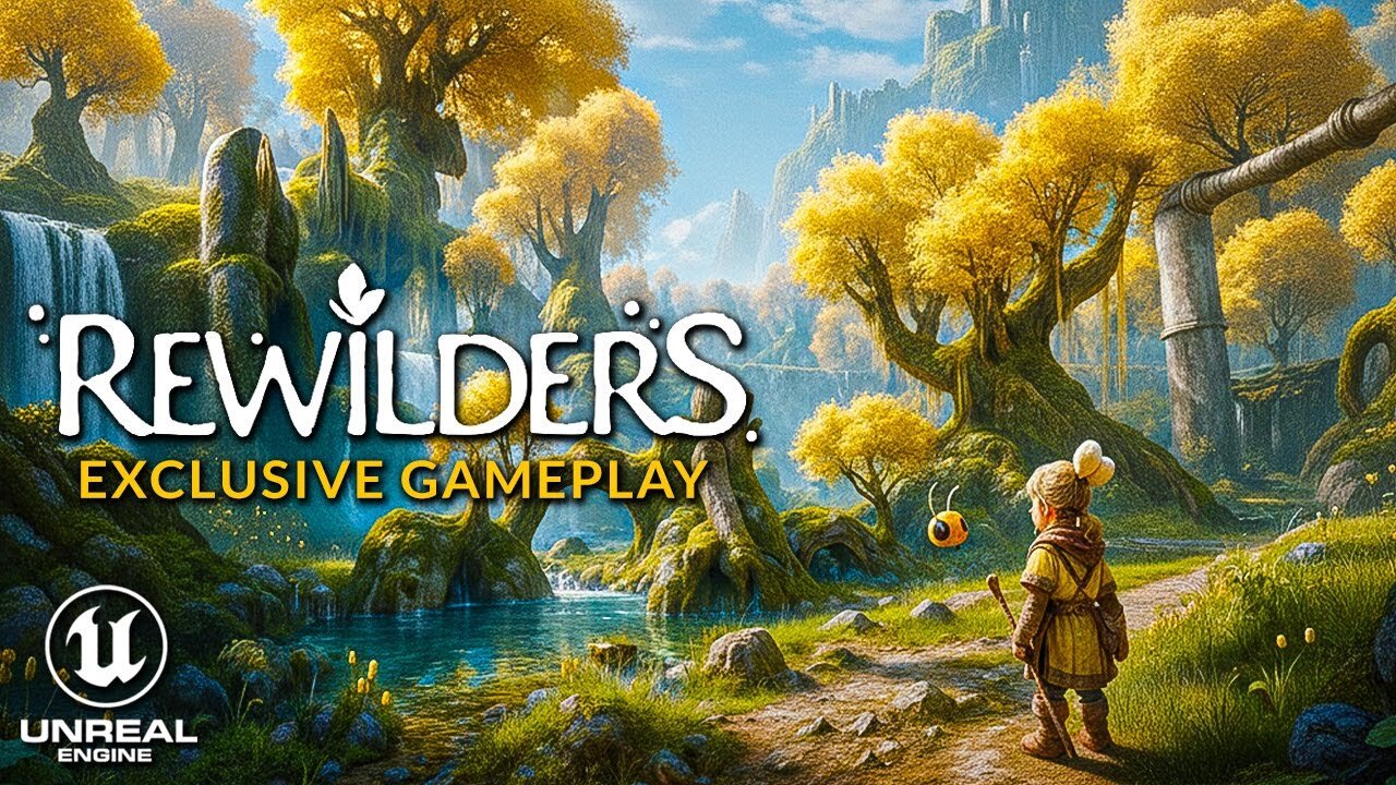 REWILDERS First Gameplay Demo | New OPEN WORLD RPG like Pokemon