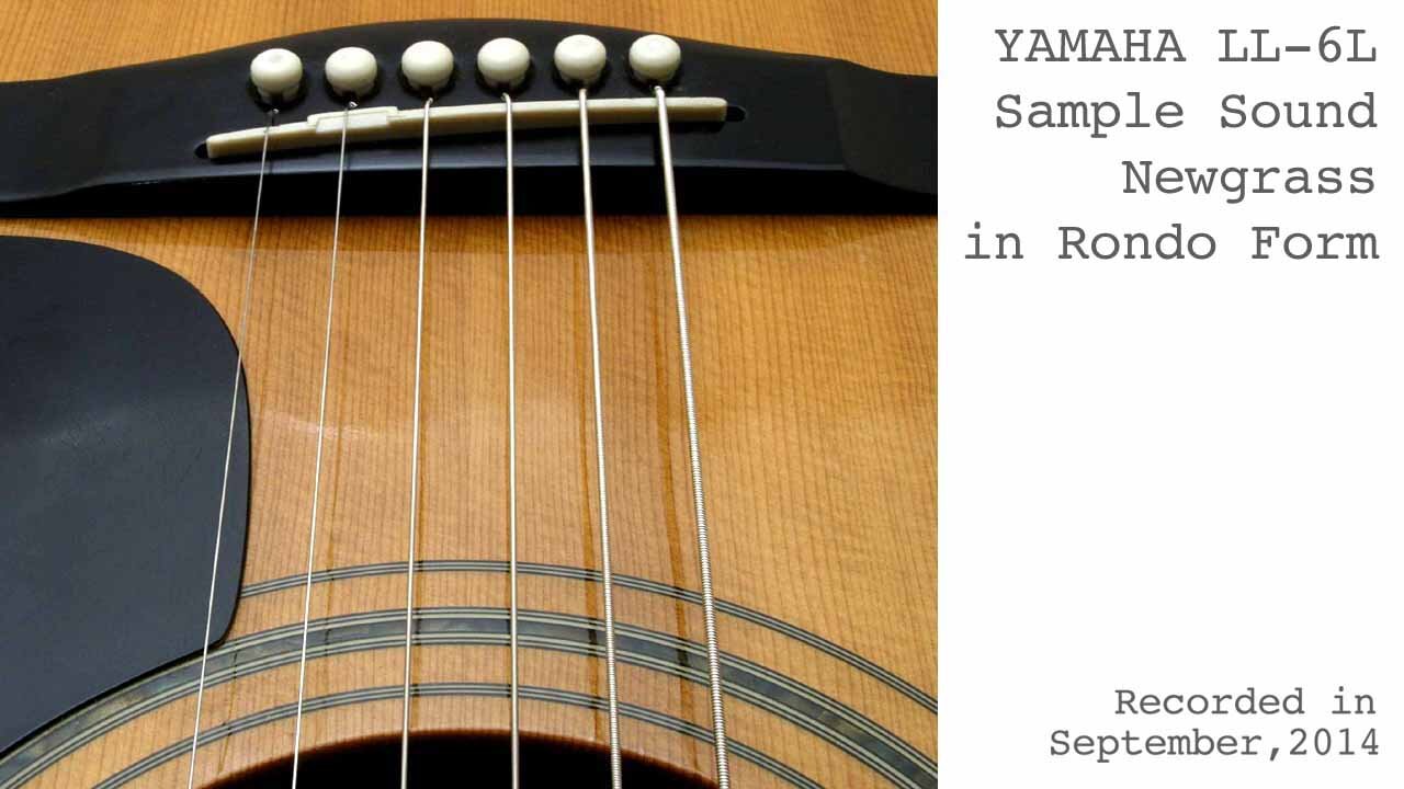 YAMAHA LL-6L Sample Sound,Newgrass in Rondo Form