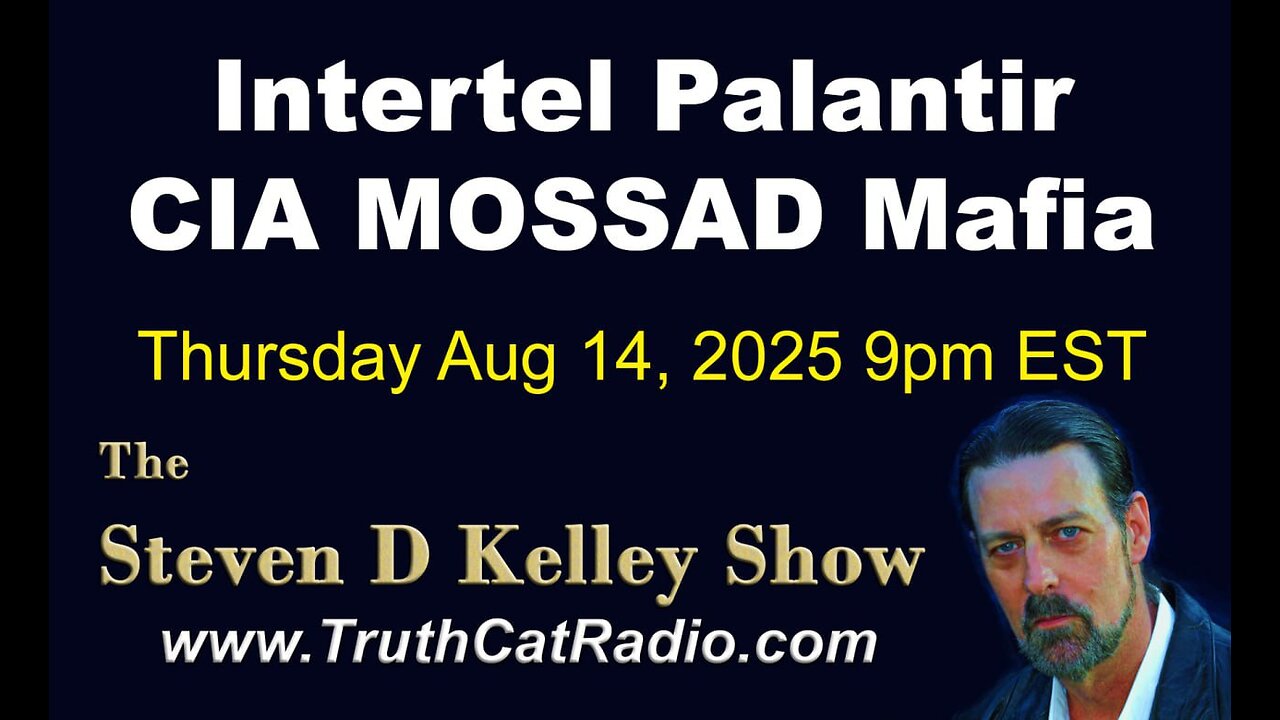 TCR#1135 STEVEN D KELLEY #448 AUG-14-2025 Intertel Palantir CIA MOSSAD Mafia