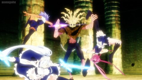sylpha, tao, and ren vs wraith ghoul | I Was Reincarnated as the 7th Prince Season 2