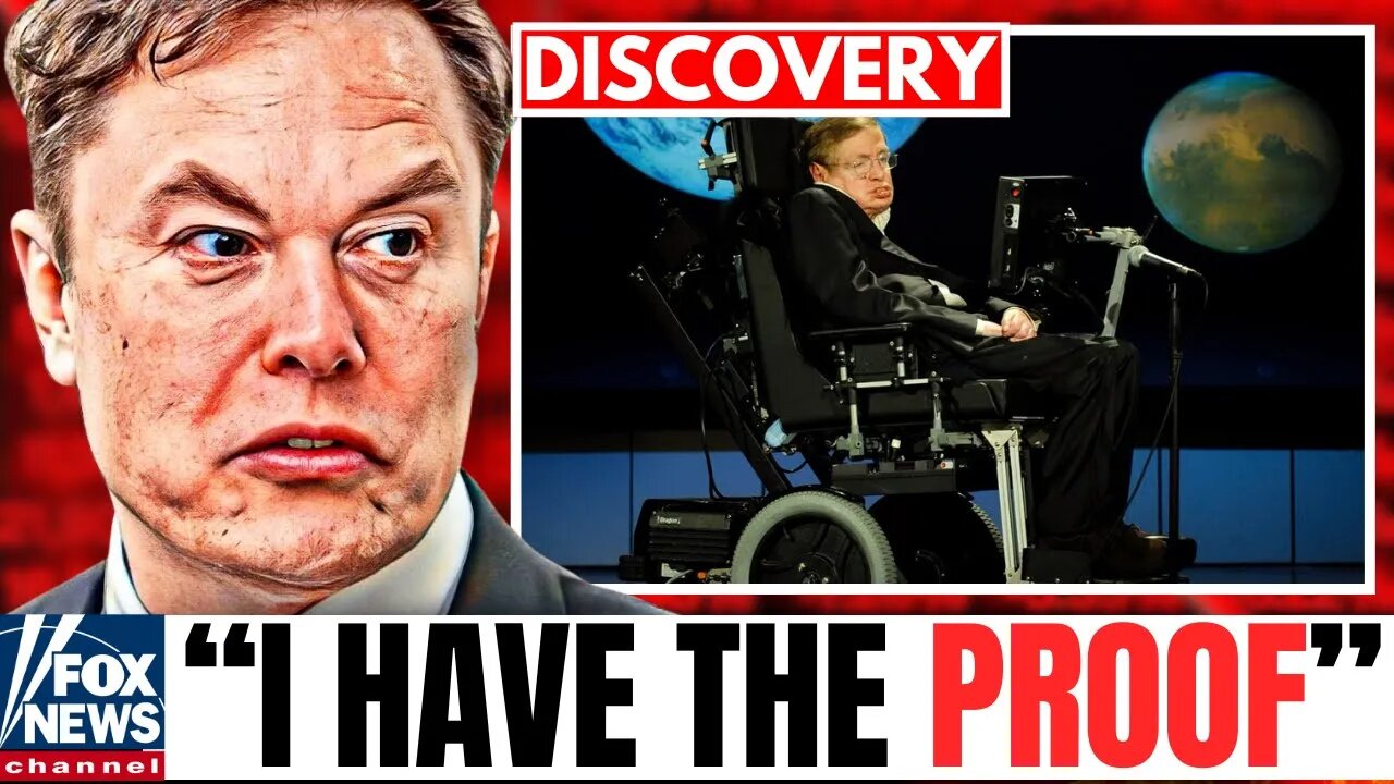 Elon Musk Just CONFIRMED Stephen Hawking's Parallel Universe Theory With This Proof!