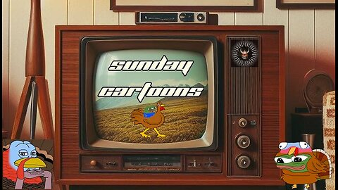 Sunday Cartoon Stream 8AM EST