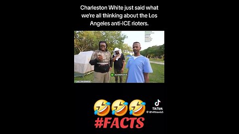 Charleston White says we need to treat the rioters just like the blacks in the 60s