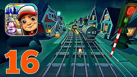 Subway Surfers - Gameplay Walkthrough Part 16 - Haunted Hood (iOS, Android)