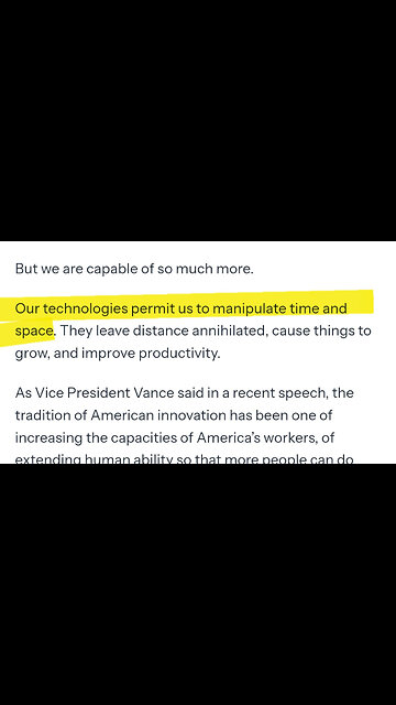 The Official White House Website admits we can time travel!?