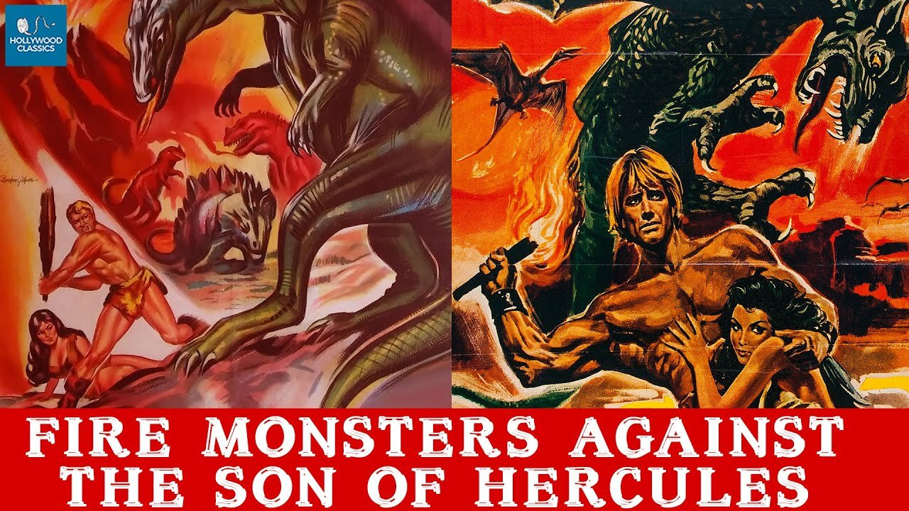 Fire Monster Against the Son of Hercules Presented by the JWK
