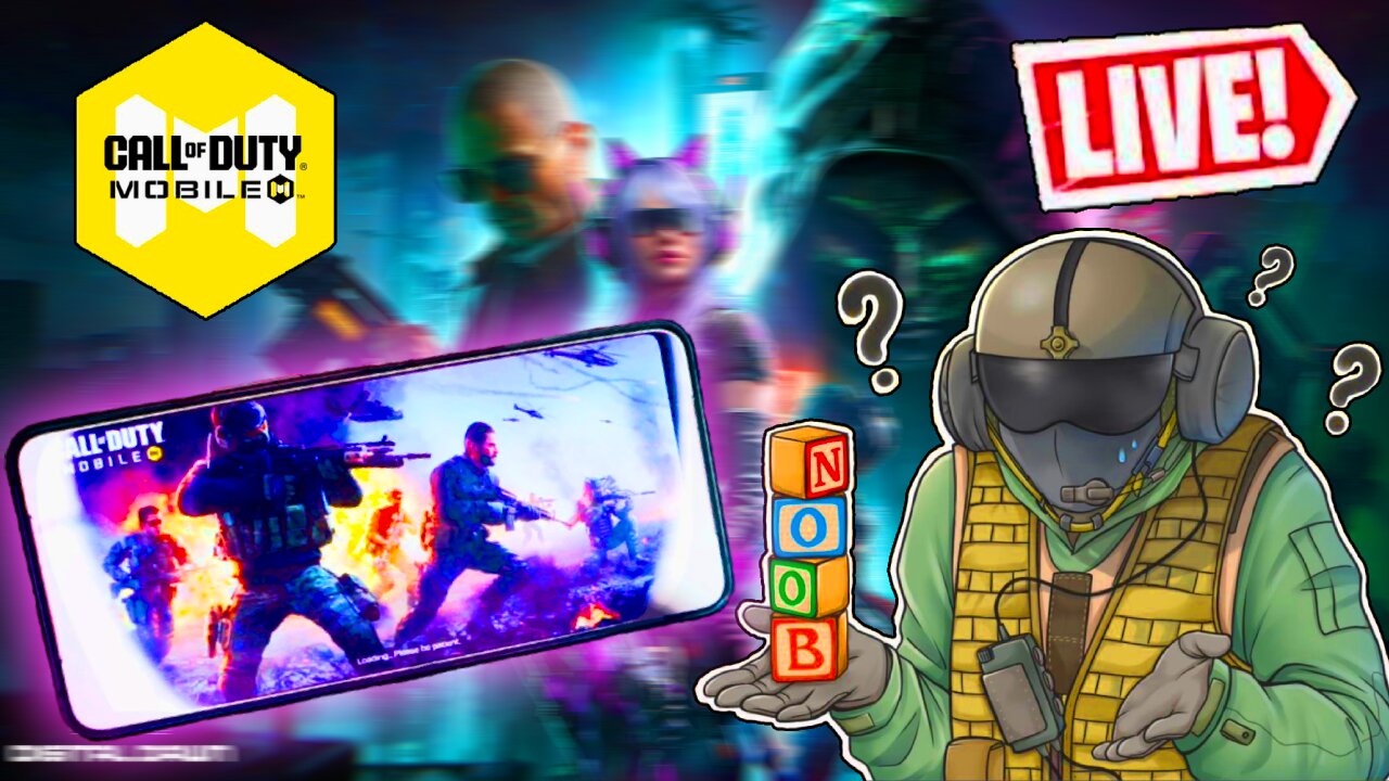 From Noob to Pro: COD Mobile Journey Live!