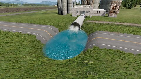 Cars vs Water Pothole #1 - BeamNG.drive Fails & Crashes 2025!