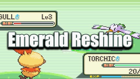 Pokemon Emerald Reshine - GBA ROM Hack, all new shiny forms and standard shiny as the default