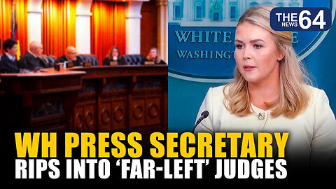 Deportation flights case: WH Press Secretary Karoline Leavitt slams ‘far-left’ judges