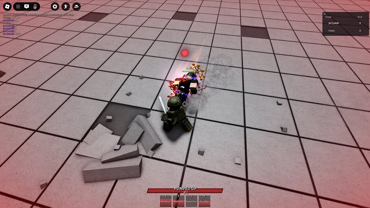 Playing 1v1 in The Strongest Battlegrounds in Roblox - (No Commentary).