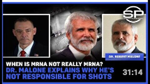 "Dr. Malone Clarifies His Non-Responsibility for Shots and MRNA Misconceptions"