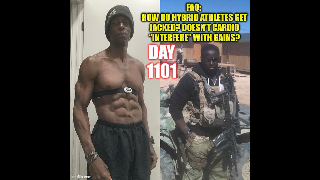 FAQ: How do Hybrid Athletes get Jacked? (Day 1101)