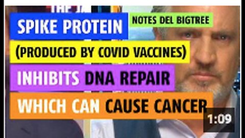 "Potential Cancer Risk: Spike Proteins May Inhibit DNA Repair"
