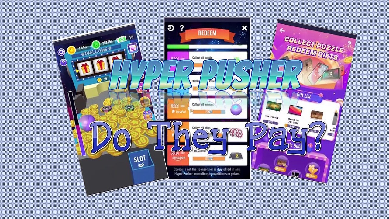 hyper pusher Do they pay
