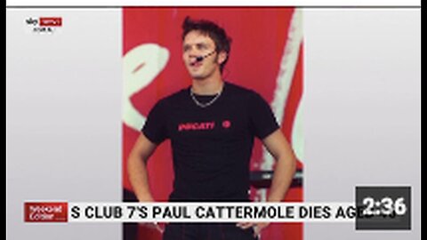 "S Club 7 Singer, Paul Cattermole, Passes Away at 46"
