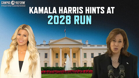 Kamala Harris Hints at 2028 Run