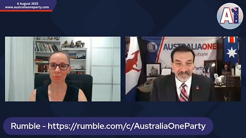 AustraliaOne Party - The Green Room (6 August 2025, 8:00pm AEST)