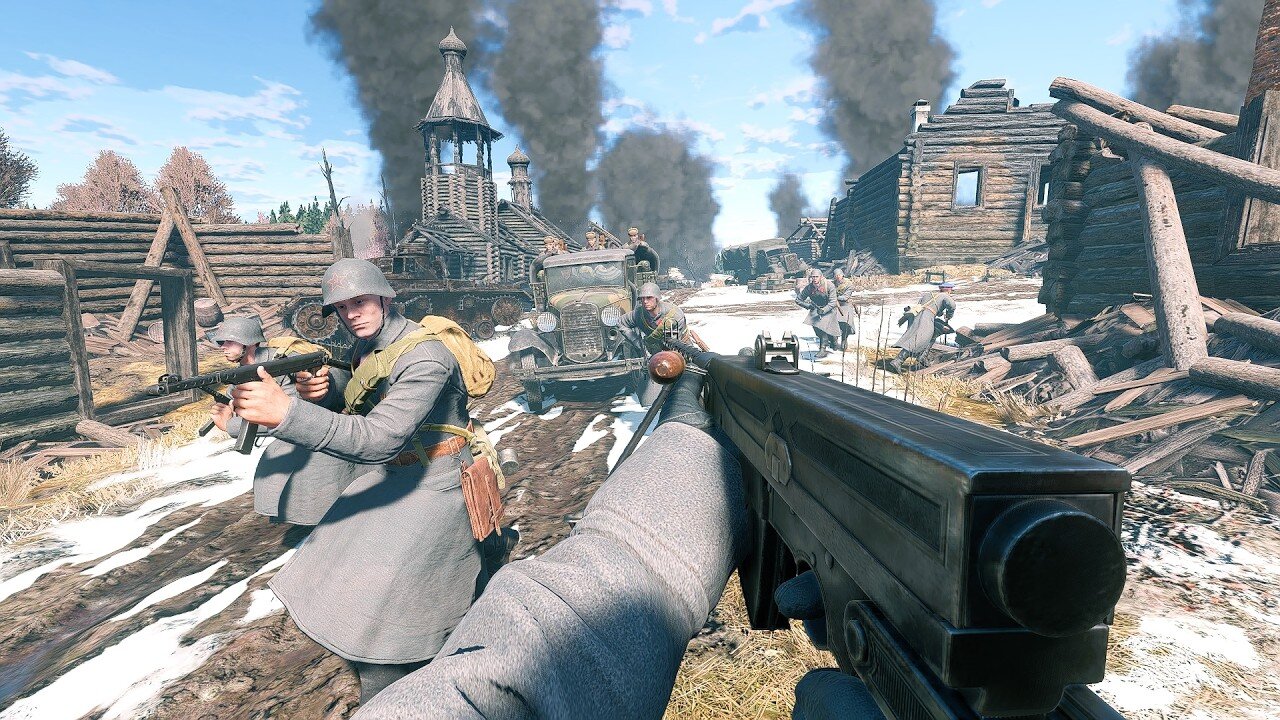 Birch Grove ｜ Battle Of Moscow - Enlisted Gameplay No Commentary