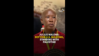 JULIUS MALEMA: DEFYING U.S. BULLYING, STANDING WITH PALESTINE