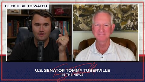 Senator Tuberville Joins The Charlie Kirk Show - 8.25.25